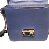 プラダ PRADA ショルダーバッグ ブルーSV金具 レザー ユニセックス ショルダーバッグ