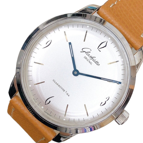 GLASHUTTE セナタシックスティーズ 1-49-12-01-04-04 K18ホワイトゴールド メンズ 腕時計 | 中古ブランドリユースショップ  OKURA(おお蔵)