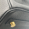 エルメス HERMES バーキン25 K刻印 ブラック、ゴールド金具 トゴ レディース ハンドバッグ