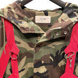 セリーヌ CELINE カモフラージュ総柄ハーネスコート 2W860494M グリーン コットン メンズ その他アウター