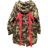 セリーヌ CELINE カモフラージュ総柄ハーネスコート 2W860494M グリーン コットン メンズ その他アウター