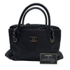 シャネル CHANEL マトラッセハンドバッグ A94849 ブラック シルバー金具 キャビア レディース ハンドバッグ