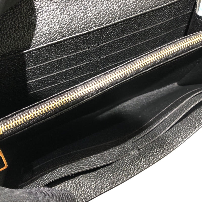 ルイ・ヴィトン LOUIS VUITTON ポルトフォイユ・サラ M82257 ブラック