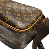 ルイ・ヴィトン LOUIS VUITTON リポーターPM M45254 ブラウン モノグラムキャンバス レディース ショルダーバッグ
