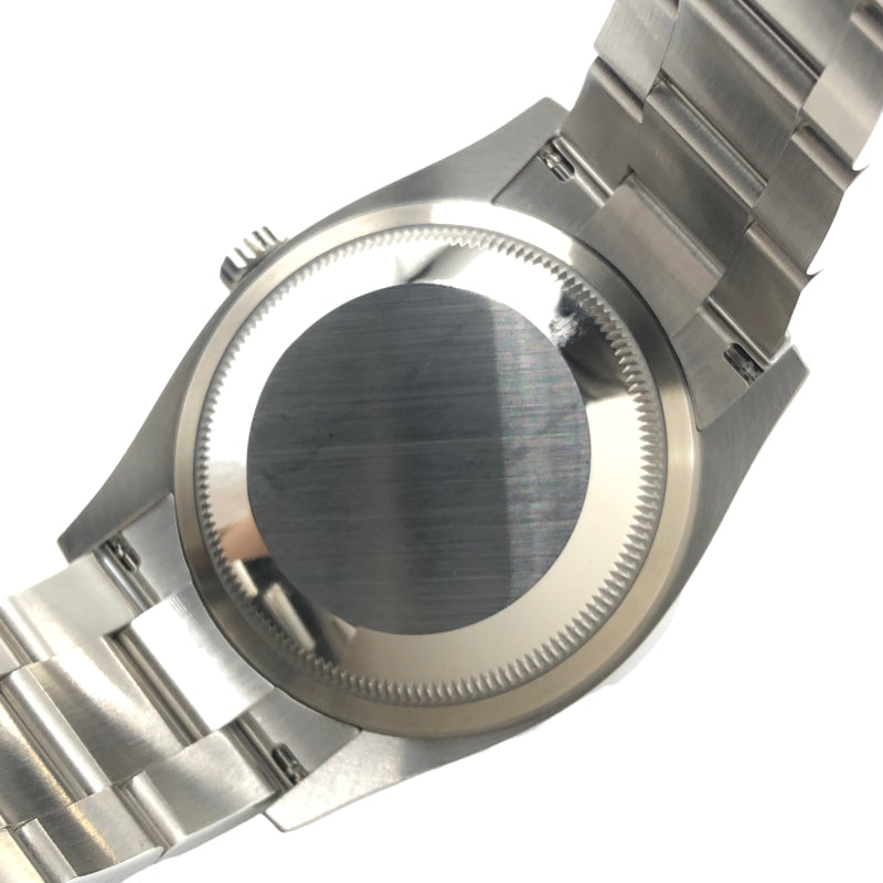 ロレックス ROLEX デイトジャスト36 パームモチーフ 126234 グリーン K18WG/SS 自動巻き メンズ 腕時計