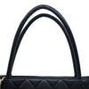 シャネル CHANEL 復刻トート A01804 ブラック×シルバー金具 キャビア レディース トートバッグ