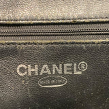 シャネル CHANEL 復刻トート A01804 ブラック×シルバー金具 キャビア レディース トートバッグ