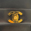 シャネル CHANEL マドモアゼルトップハンドルバッグ ブラック/ゴールド金具 ラム レディース ハンドバッグ