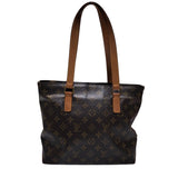 ルイ・ヴィトン LOUIS VUITTON カバ・ピアノ M51148 ブラウン モノグラムキャンバス レディース ショルダーバッグ
