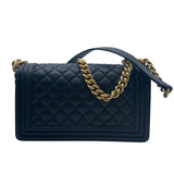 シャネル CHANEL ボーイシャネル25 A67086 ブラック/ゴールド金具 ラム レディース ショルダーバッグ