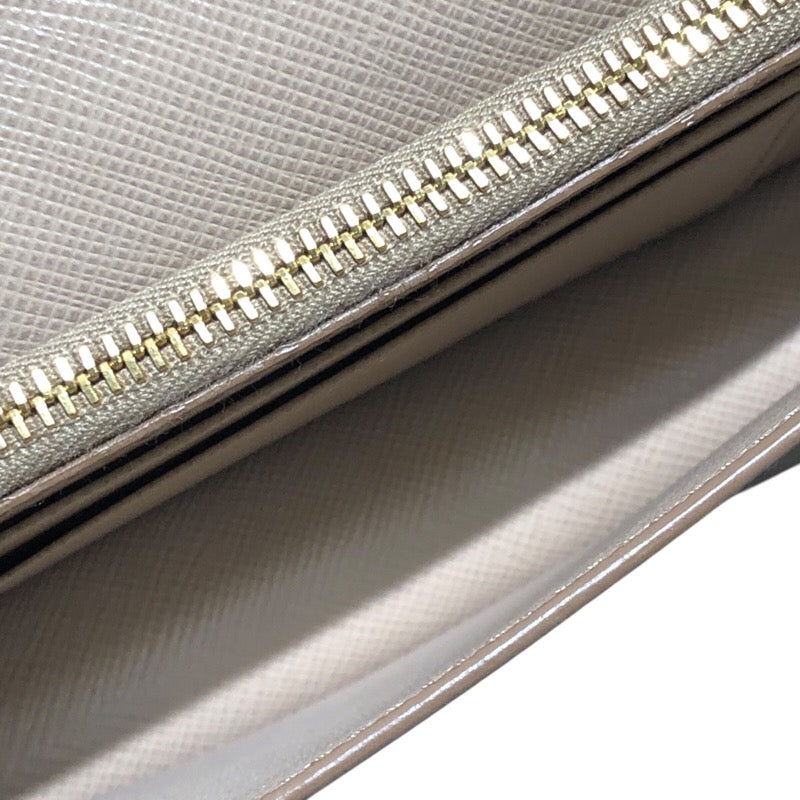 プラダ PRADA サフィアーノチェーンウォレット 1ZH029 ベージュ