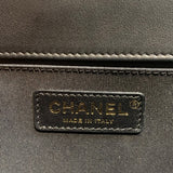 シャネル CHANEL ボーイシャネル25 A67086 ブラック/ゴールド金具 ラム レディース ショルダーバッグ