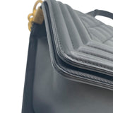 シャネル CHANEL ボーイシャネル25 A67086 ブラック/ゴールド金具 ラム レディース ショルダーバッグ