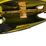 フェンディ FENDI ピーカブーアイシーユープチ 8BN335 ライトグリーン レザー レディース ショルダーバッグ