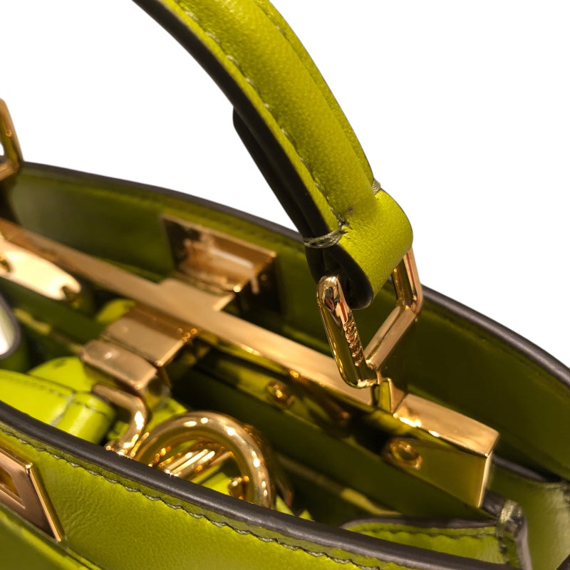 フェンディ FENDI ピーカブーアイシーユープチ 8BN335 ライトグリーン