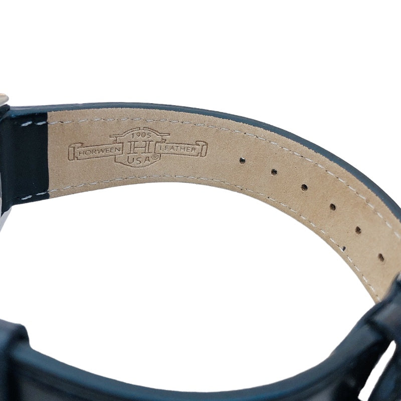 グランドセイコー　エレガンスコレクション SBGK007 シルバー SS/レザーストラップ(社外品) 手巻き メンズ 腕時計