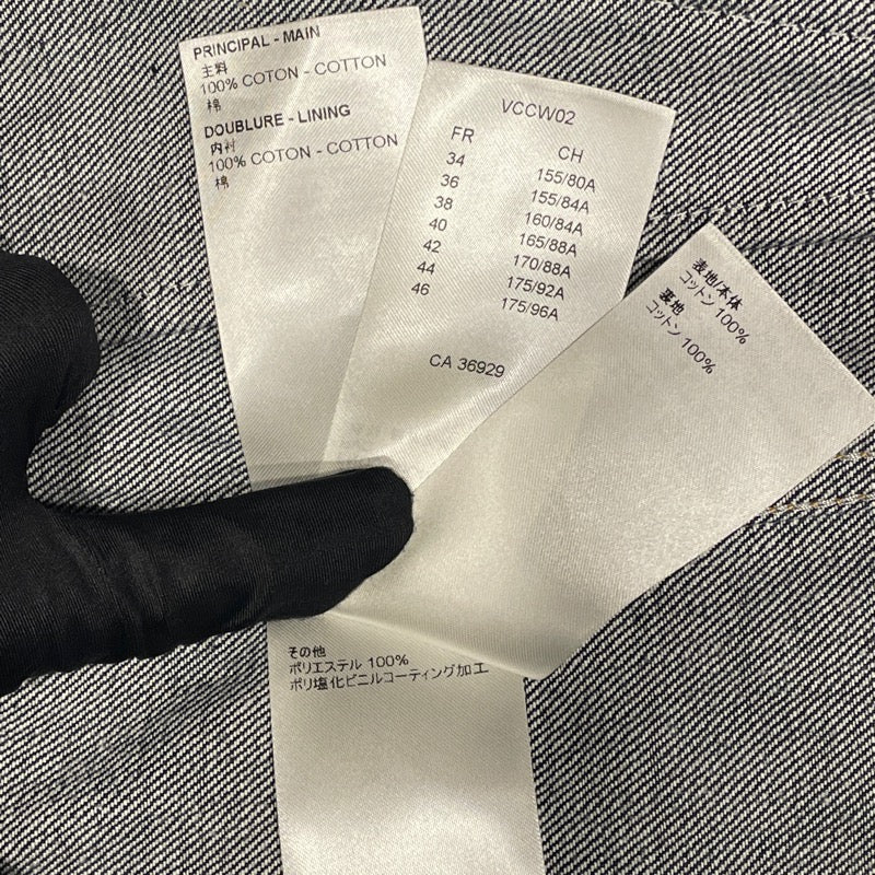 ルイ・ヴィトン LOUIS VUITTON x 草間彌生 ドットデニムジャケット FOJA33 インディゴ デニム メンズ デニムジャケット