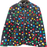 ルイ・ヴィトン LOUIS VUITTON x 草間彌生 ドットデニムジャケット FOJA33 インディゴ デニム メンズ デニムジャケット