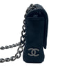 シャネル CHANEL 2.55 サイドココマークミニチェーンショルダー ブラック シルバー金具 ラム レディース ショルダーバッグ