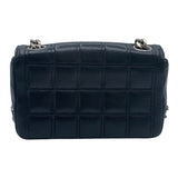シャネル CHANEL 2.55 サイドココマークミニチェーンショルダー ブラック シルバー金具 ラム レディース ショルダーバッグ