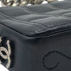 シャネル CHANEL 2.55 サイドココマークミニチェーンショルダー ブラック シルバー金具 ラム レディース ショルダーバッグ