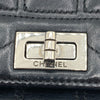 シャネル CHANEL 2.55 サイドココマークミニチェーンショルダー ブラック シルバー金具 ラム レディース ショルダーバッグ