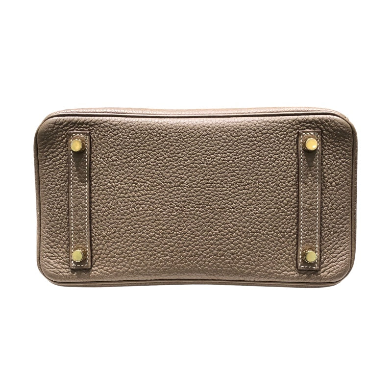 エルメス HERMES バーキン25 Z刻 エトゥープ ゴールド金具 トゴ