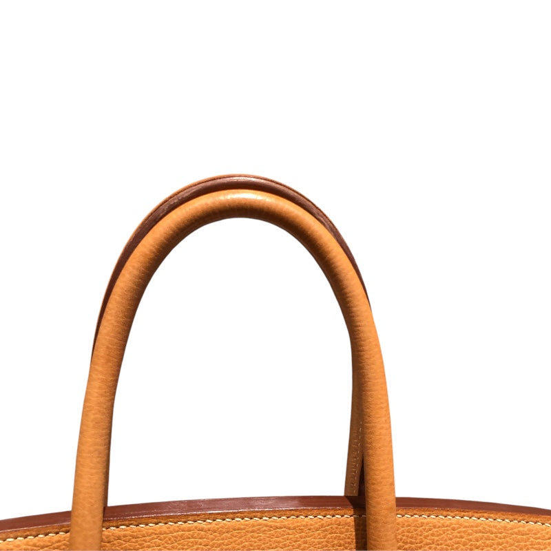 エルメス HERMES バーキン35 □J刻 ナチュラル GD金具 アルデンヌ レディース ハンドバッグ
