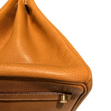 エルメス HERMES バーキン35 □J刻 ナチュラル GD金具 アルデンヌ レディース ハンドバッグ