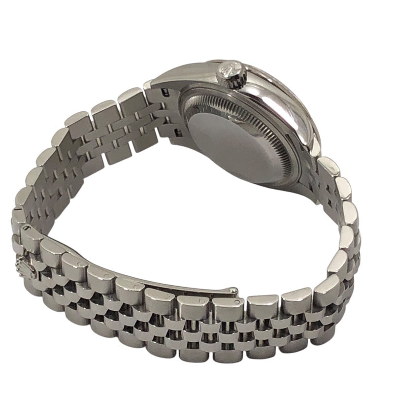 ロレックス ROLEX デイトジャスト28 ランダムシリアル 279174G グレー SS/K18WG 自動巻き レディース 腕時計