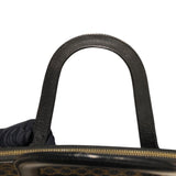 セリーヌ CELINE マカダム柄2WAYバッグ ブラック PVC レディース ハンドバッグ