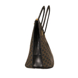 セリーヌ CELINE マカダム柄2WAYバッグ ブラック PVC レディース ハンドバッグ