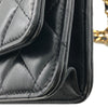 シャネル CHANEL マトラッセ チェーンウォレット AP0250 ブラック ラムスキン レディース ショルダーバッグ