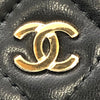 シャネル CHANEL マトラッセ チェーンウォレット AP0250 ブラック ラムスキン レディース ショルダーバッグ