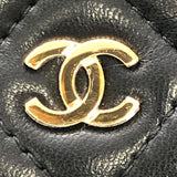 シャネル CHANEL マトラッセ チェーンウォレット AP0250 ブラック ラムスキン レディース ショルダーバッグ