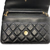 シャネル CHANEL マトラッセ チェーンウォレット AP0250 ブラック ラムスキン レディース ショルダーバッグ