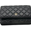 シャネル CHANEL マトラッセ チェーンウォレット AP0250 ブラック ラムスキン レディース ショルダーバッグ