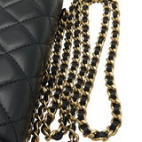 シャネル CHANEL マトラッセ チェーンウォレット AP0250 ブラック ラムスキン レディース ショルダーバッグ