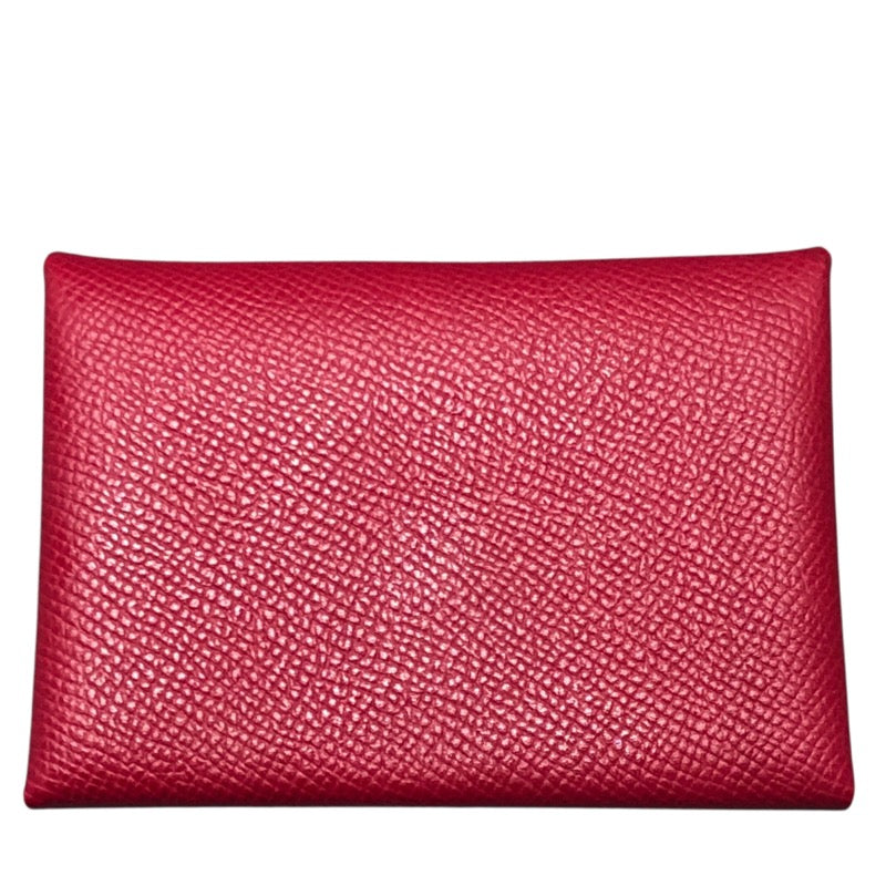エルメス HERMES カルヴィデュオ B刻印 ルビー エプソン レディース コインケース