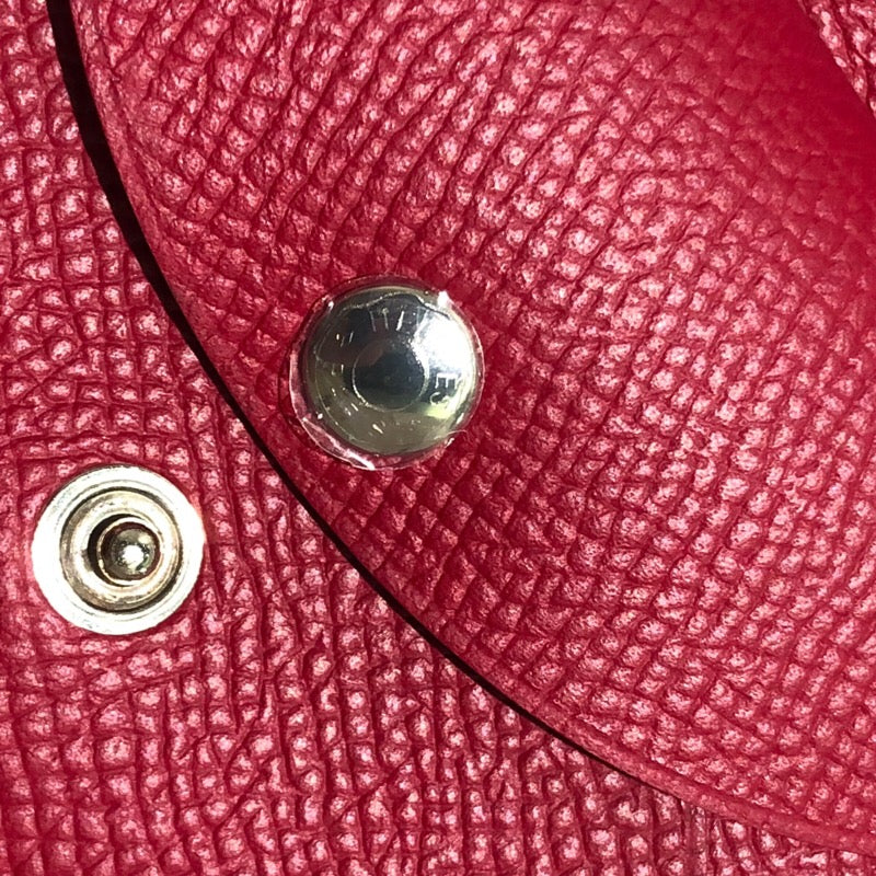 エルメス HERMES カルヴィデュオ B刻印 ルビー エプソン レディース コインケース