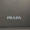 プラダ PRADA iPhoneケースショルダー ブラック サフィアーノレザー アクセサリー