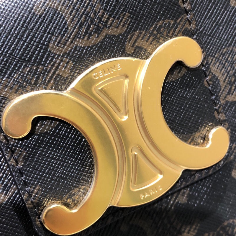 セリーヌ CELINE ミディアム アヴァ 114492 タン トリオンフキャンバス レディース ハンドバッグ