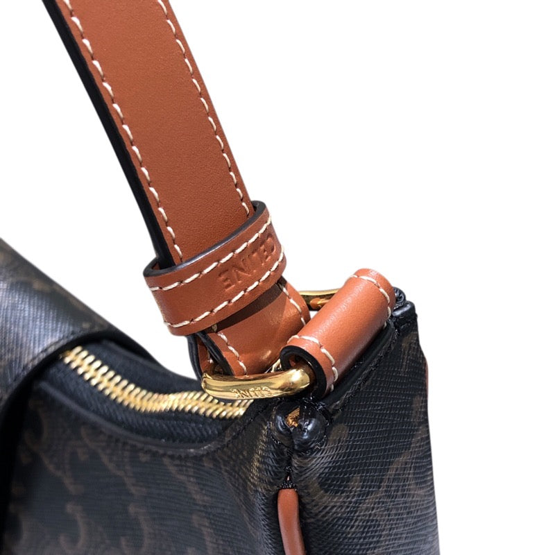 セリーヌ CELINE ミディアム アヴァ 114492 タン トリオンフキャンバス レディース ハンドバッグ