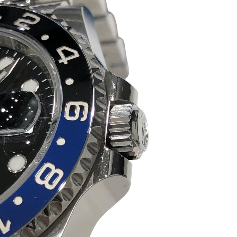 ロレックス ROLEX GMTマスター2 126710BLNR バットマン SS メンズ 腕時計