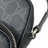 グッチ GUCCI インターロッキングG付き ミニバッグ 672952 GGスプリームキャンバス メンズ ショルダーバッグ