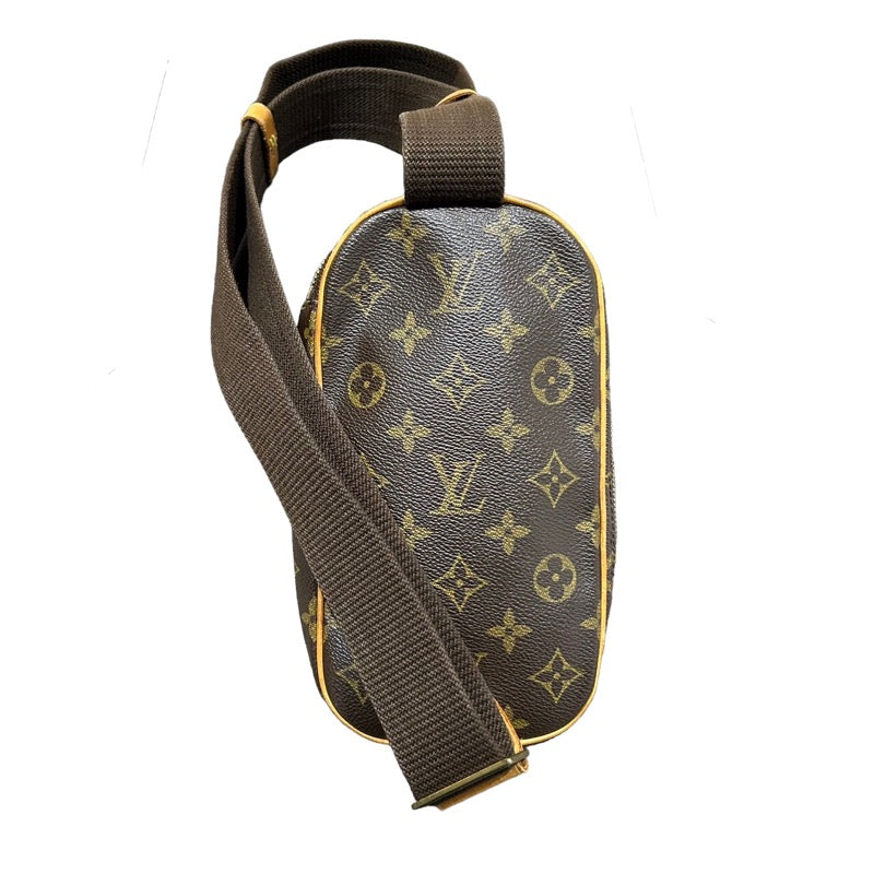 ルイ・ヴィトン LOUIS VUITTON ポシェット・ガンジュ M51870 ブラウン モノグラム レディース ショルダーバッグ