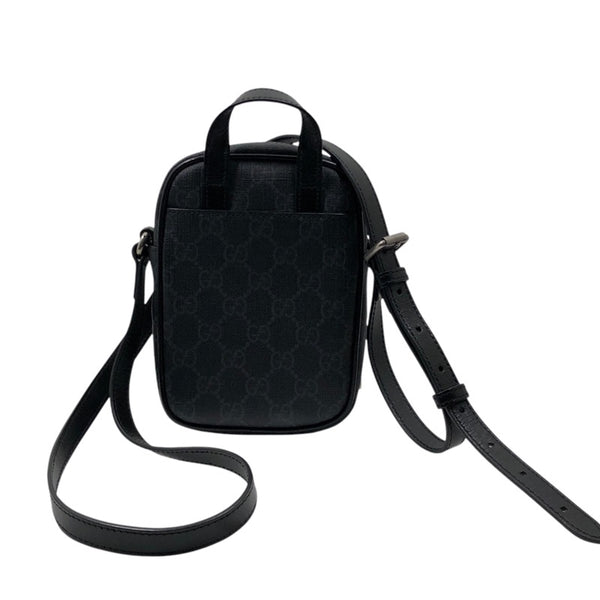 グッチ GUCCI インターロッキングG付き ミニバッグ 672952 GGスプリームキャンバス メンズ ショルダーバッグ