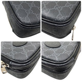 グッチ GUCCI インターロッキングG付き ミニバッグ 672952 GGスプリームキャンバス メンズ ショルダーバッグ