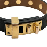 エルメス HERMES ミニドッグブレスレット ブラック スイフト アクセサリー