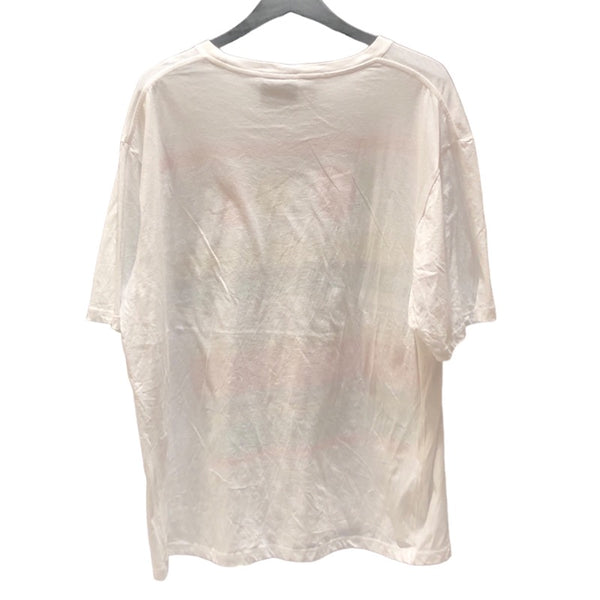 ロエベ LOEWE Paulas Ibiza ロゴプリントTシャツ ホワイト コットン メンズ 半袖Ｔシャツ